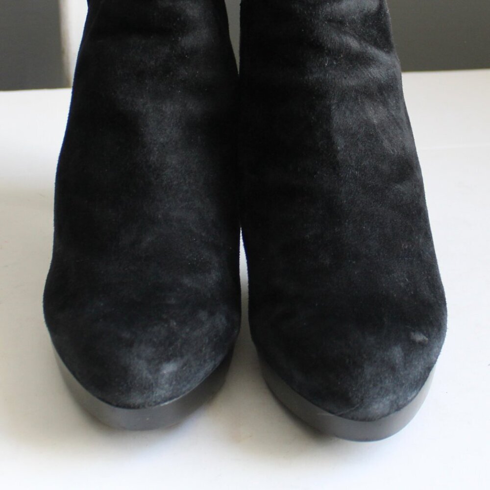 Donald J. Pliner Women's Black Echo Knee-High Heel Boots Size 7.5 - Picture 6 of 8